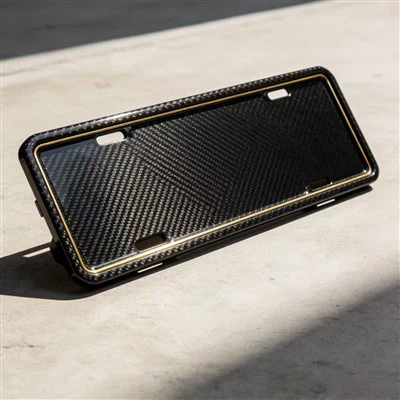 Tilpassede karbonfibernummerskiltrammer