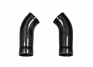 Egendefinert støping karbonfiber eksos rør