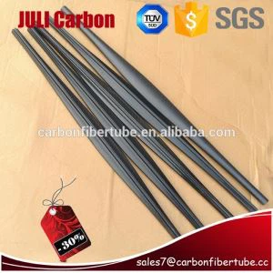 High Strength Gloss Carbon Fiber Squid-lignende High Strength Spearfishing Tubes tilbyr prøve service