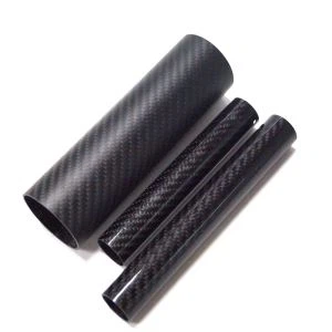 Big Diameter 3K Carbon Fiber Tube 50mm