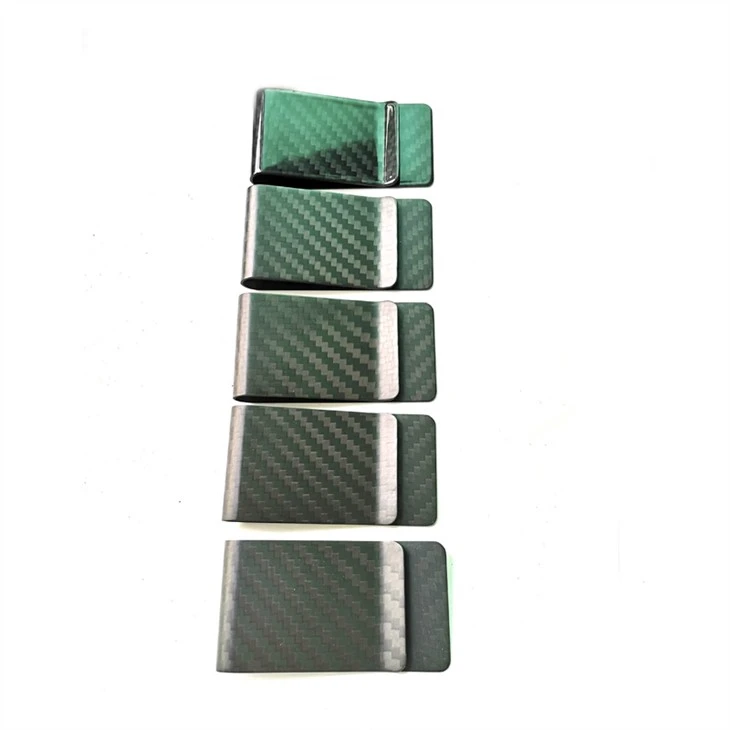 3K Twill Glossy /Matte Carbon Fiber Money Clip